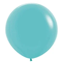 24" Balloon Caribbean Blue