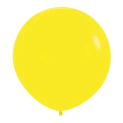24" Balloon Yellow