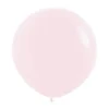 24" Chalk Pastel Balloon Pink