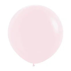 24" Chalk Pastel Balloon Pink