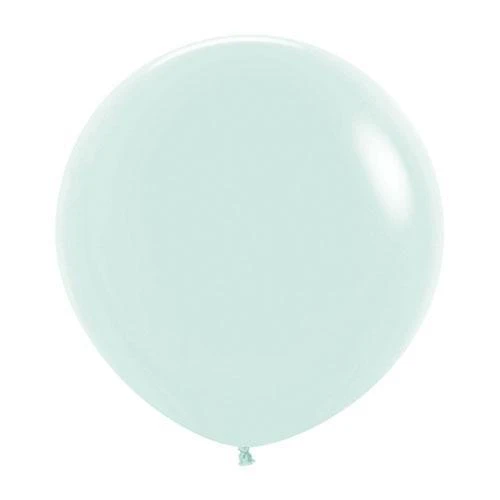 24" Chalk Pastel Balloon Green