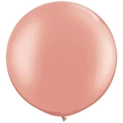 30" Big Round Balloon Rose Gold