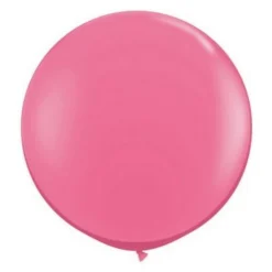 36" Big Round Balloon Rose Pink