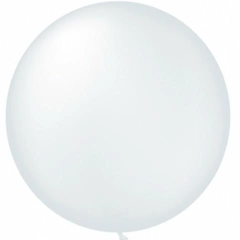36" Big Round Balloon Snow White