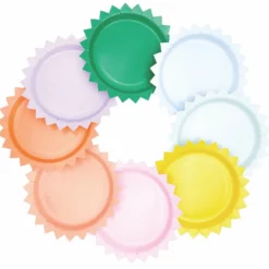 Happy Colour Mix Plates (8 Pack)