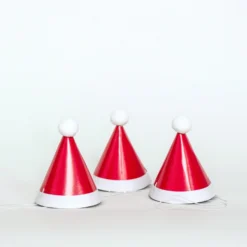 Unique Mini Santa Hats (8 Pack)
