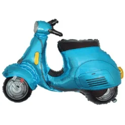 Giant Blue Scooter Balloon