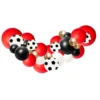 Large Balloon Garland - Football Red