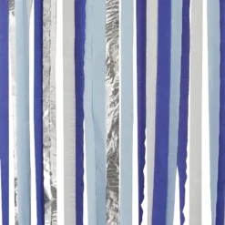 Ginger Ray Streamer Backdrop - Blues