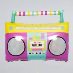 Anagram 80's Boombox Balloon 22"