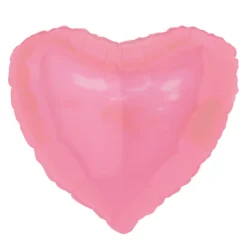 Giant Bubblegum Pink Heart Foil Balloon 36"