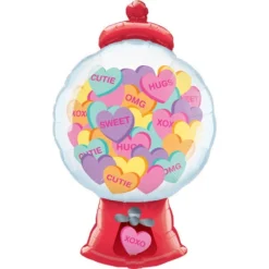 Candy Love Heart Gumball Balloon 43"