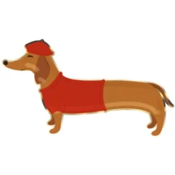 Dachshund Party Platters (2 Pack)