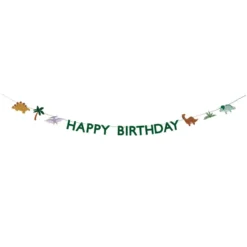Dinosaur Birthday Banner