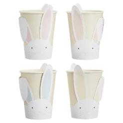 Ginger Ray Bunny Party Cups (8 Pack)