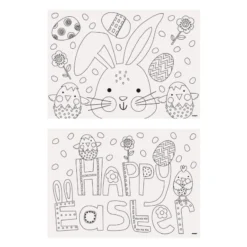 Unique Easter Colouring Placemats (8 Pack)