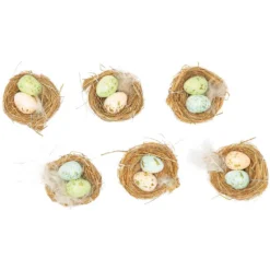 Easter Egg Nests (pack Of 6 Nests) - Pastel