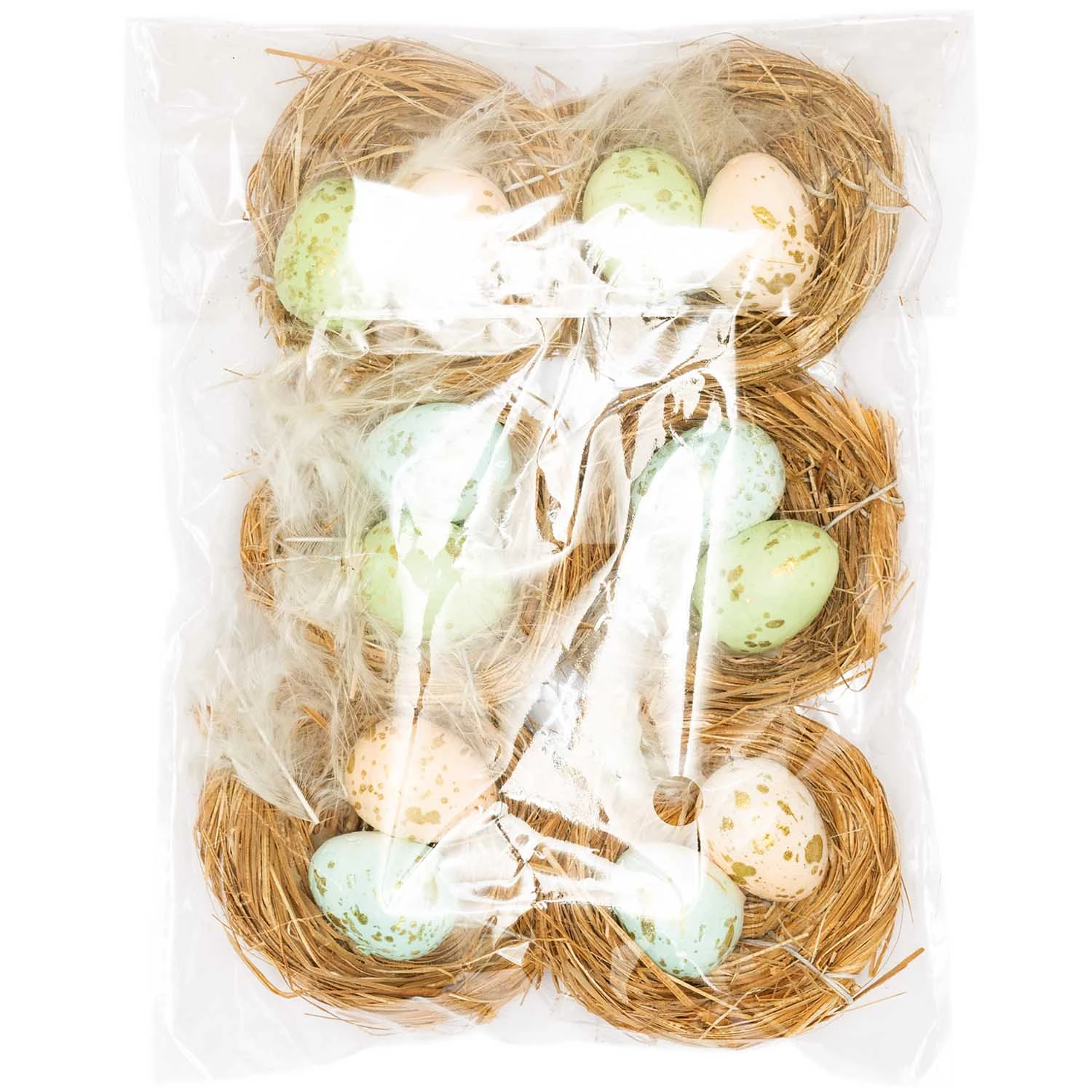 Easter Egg Nests (pack Of 6 Nests) - Pastel - Image 2