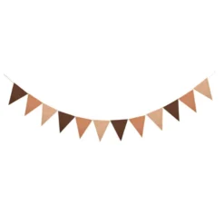 Felt Bunting - Browns