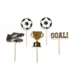 Football Cake Toppers (12 Pieces)