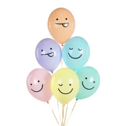 Funny Face Balloons (10 Pack)