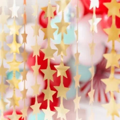 Star Backdrop - Gold