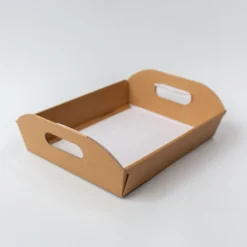 Large Hamper Serving Tray - Kraft