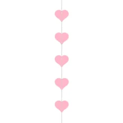 Heart Garland - Pink (3m)