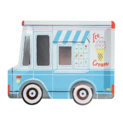Ice Cream Van Party Plates (8 Pack)