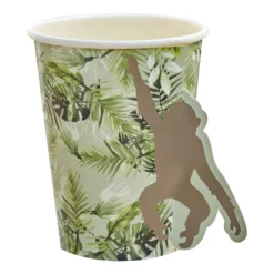 Ginger Ray Jungle Animal Paper Cups (8 Pack)