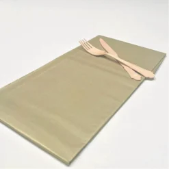 AMSCAN Large Paper Tablecloth - Crème Brulee