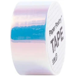 Washi Tape - Mirror Rainbow White