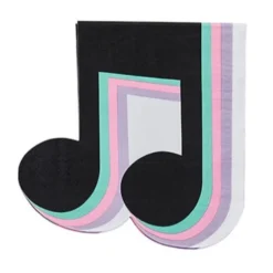Musical Note Disco Napkins