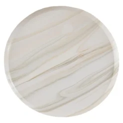 Ginger Ray Natural Marble Print Plates (8 Pack)