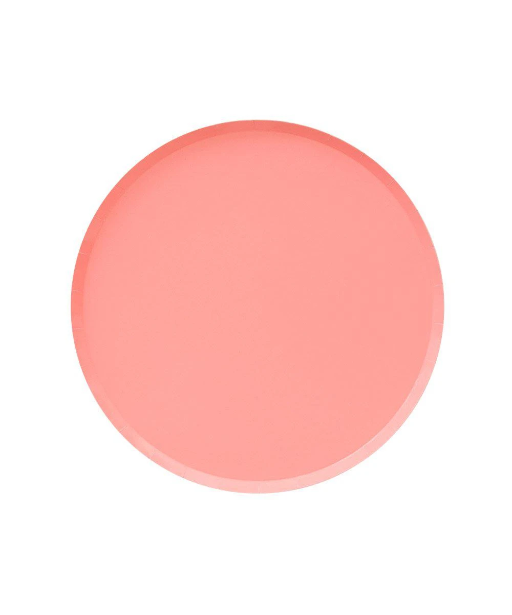 Pretty In Pink Plate Set - Small (8 Pack) - Image 3