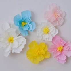 Ginger Ray Pastel Giant Paper Flower Set (6 Pack)
