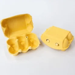 Yellow Egg Boxes (6 Pack)