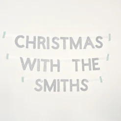 Christmas With The... Personalised Banner