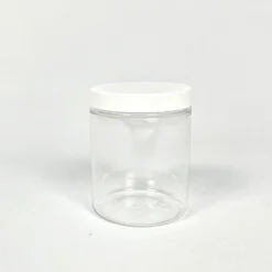 Screwtop Plastic Jars 300ml (6 Pack)