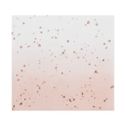 Ginger Ray Rose Gold Ombre Splatter Party Napkins