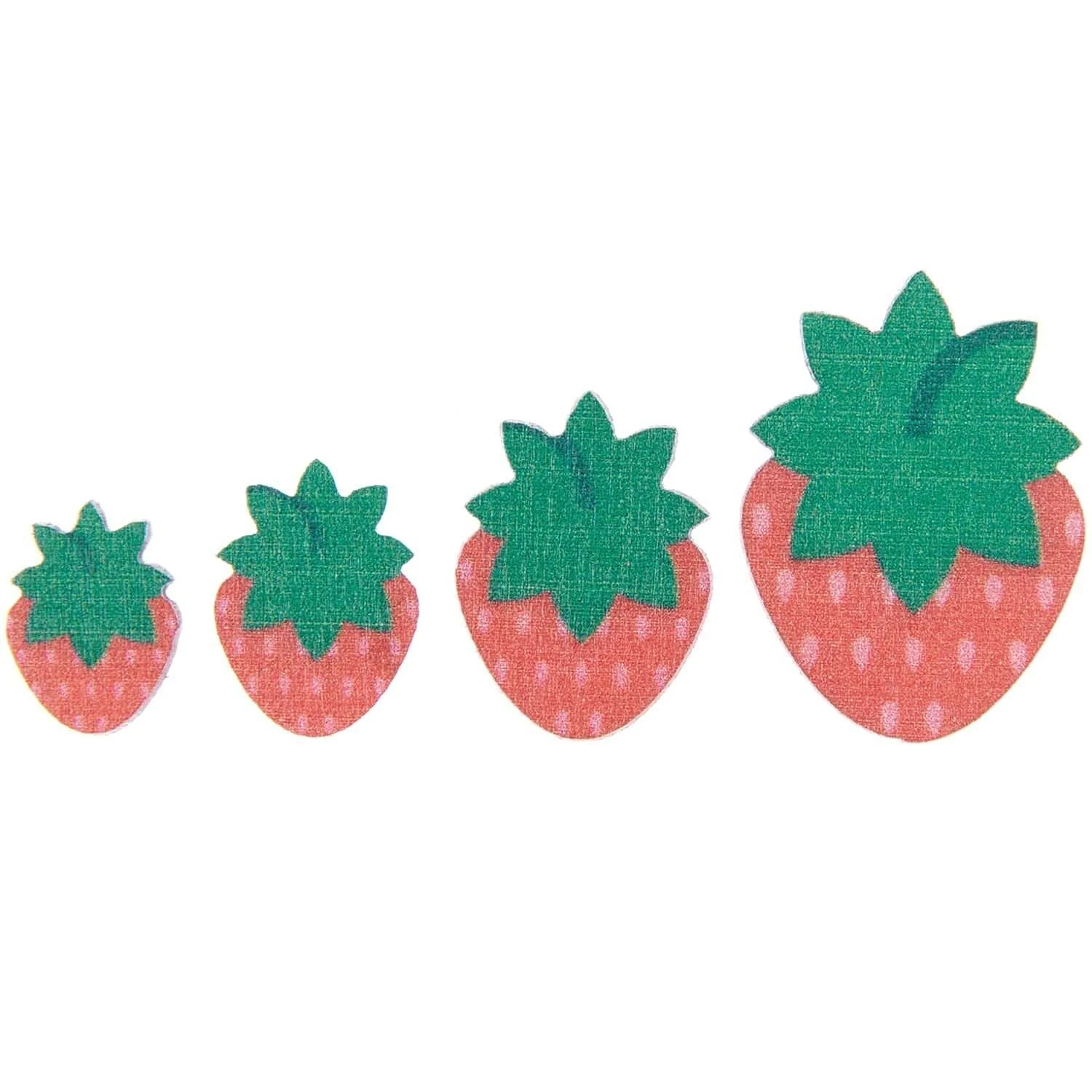 Wooden Confetti - Strawberries - Image 3