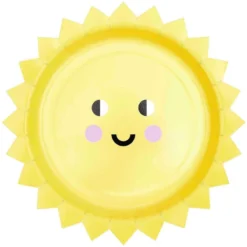Happy Sun Plates (8 Pack)