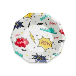 Superhero Small Party Plates (8 Pack)
