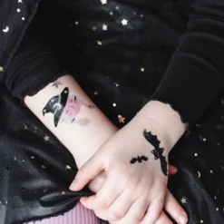 Halloween Mix Tattoos - Silver