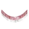 Layered Fringe Garland - Rosewood & Silver