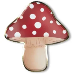 Mushroom Party Plates