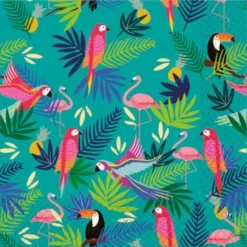 AMSCAN Tropical Birds Party Napkins
