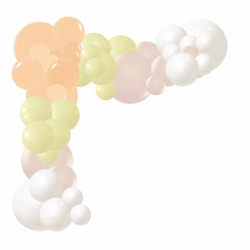 Large Balloon Garland - Cotton Cream - Image 2