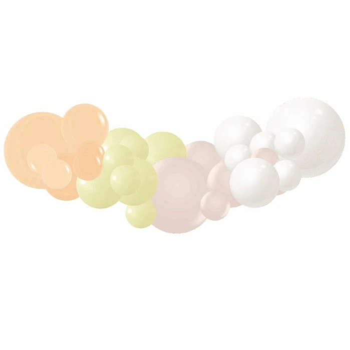 Large Balloon Garland - Cotton Cream