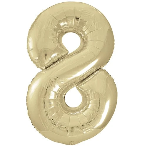 Unique Large Balloon Numbers - White Gold 34" - Image 10